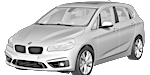 BMW F45 P1BFB Fault Code